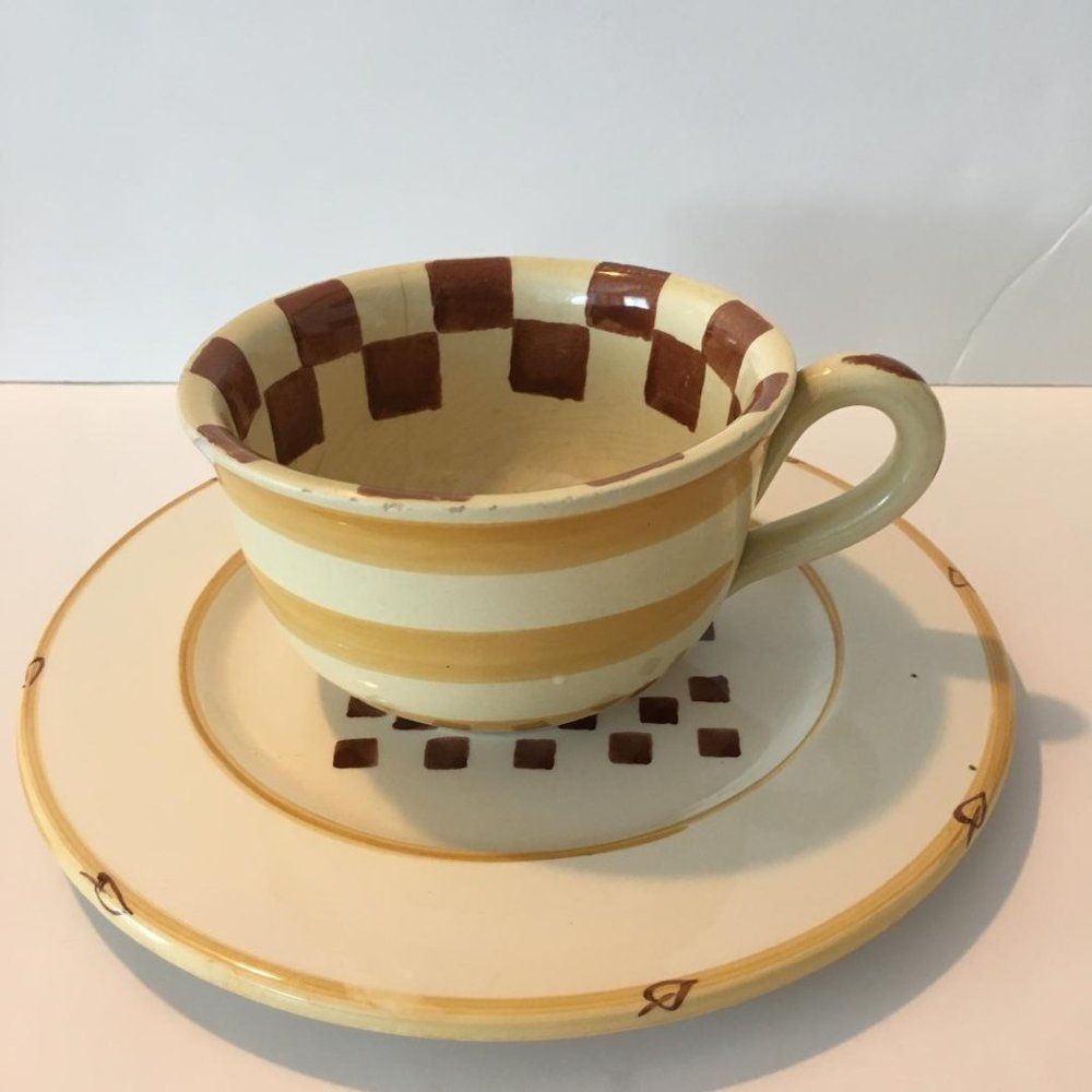 Bath & Body Works At Home Acorn Soup Mug & Plate